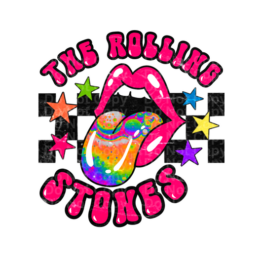 Rolling Stones DTF Transfer