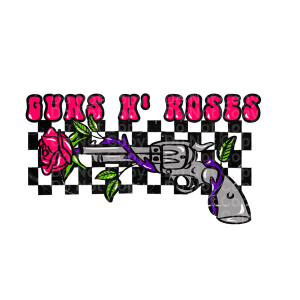 Guns N’ Roses DTF Transfer