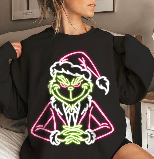 Neon Green Guy DTF Transfer