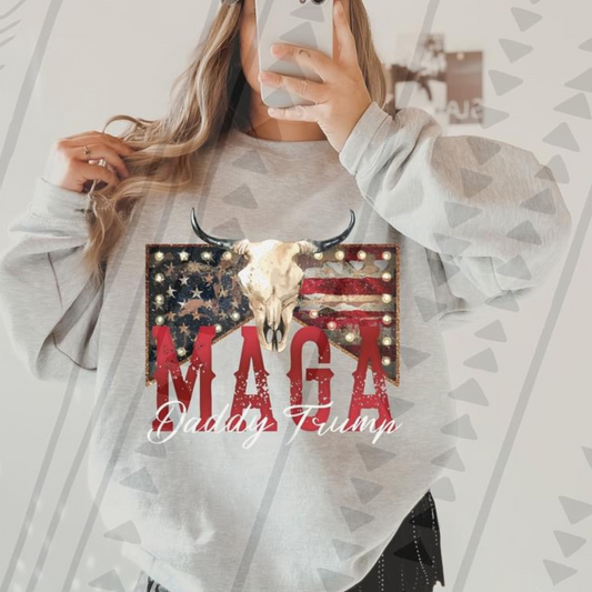 MAGA Trump Daddy DTF Transfer