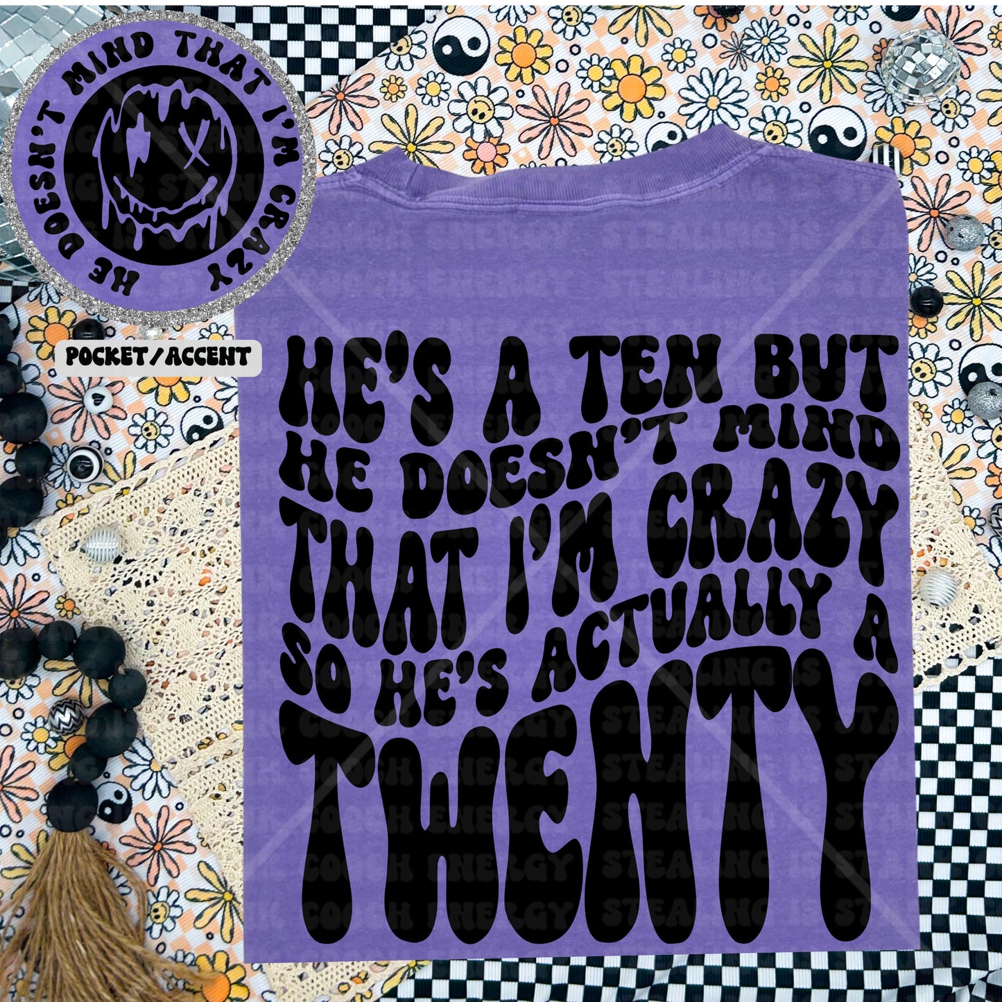 He’s a Ten DTF Transfer
