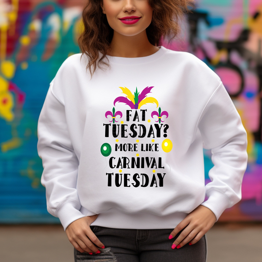 Fat Tuesday Color DTF Transfer