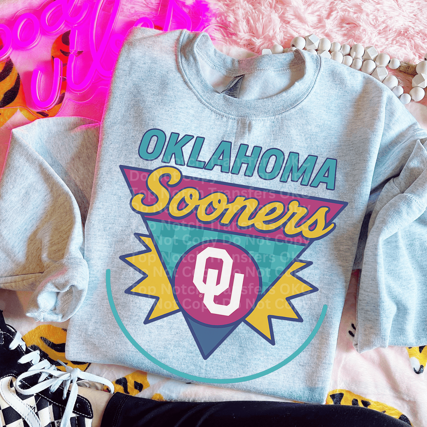 Vintage Sooners DTF Transfer