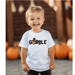 Gobble Pilgrim Turkey (Boy) DTF Transfer