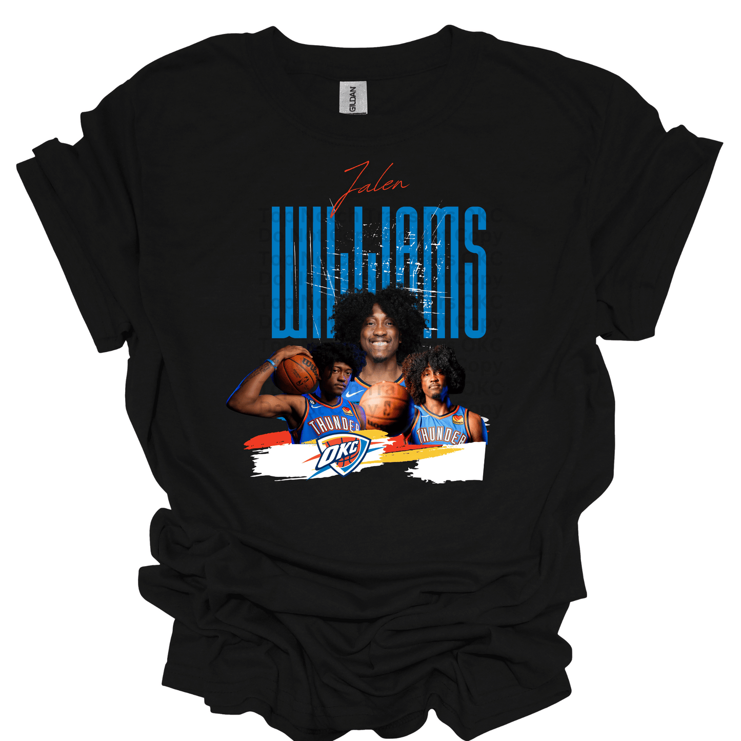 J. Williams OKC DTF Transfer