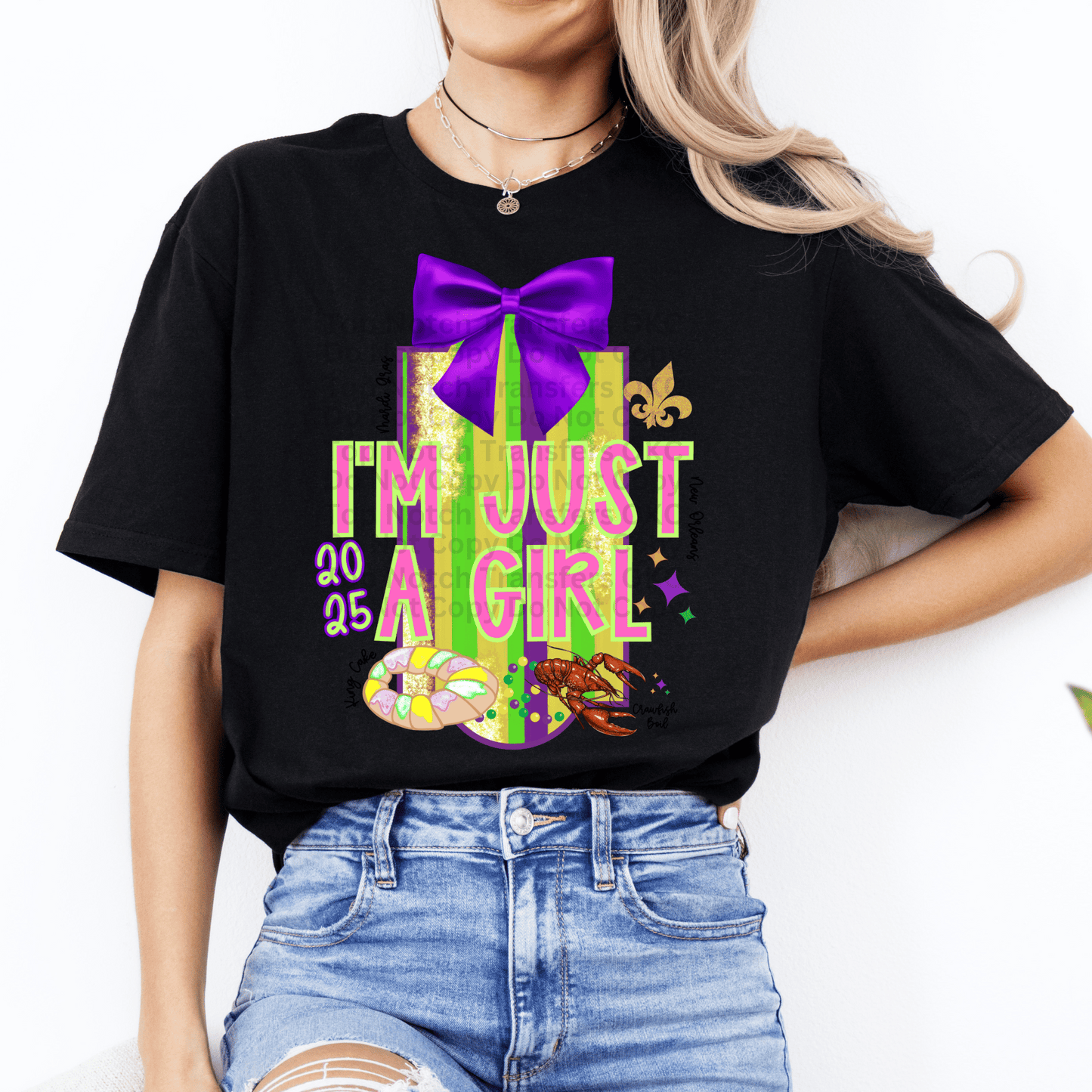 I’m just a girl DTF Transfer