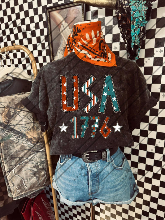 USA 1776 DTF Transfers