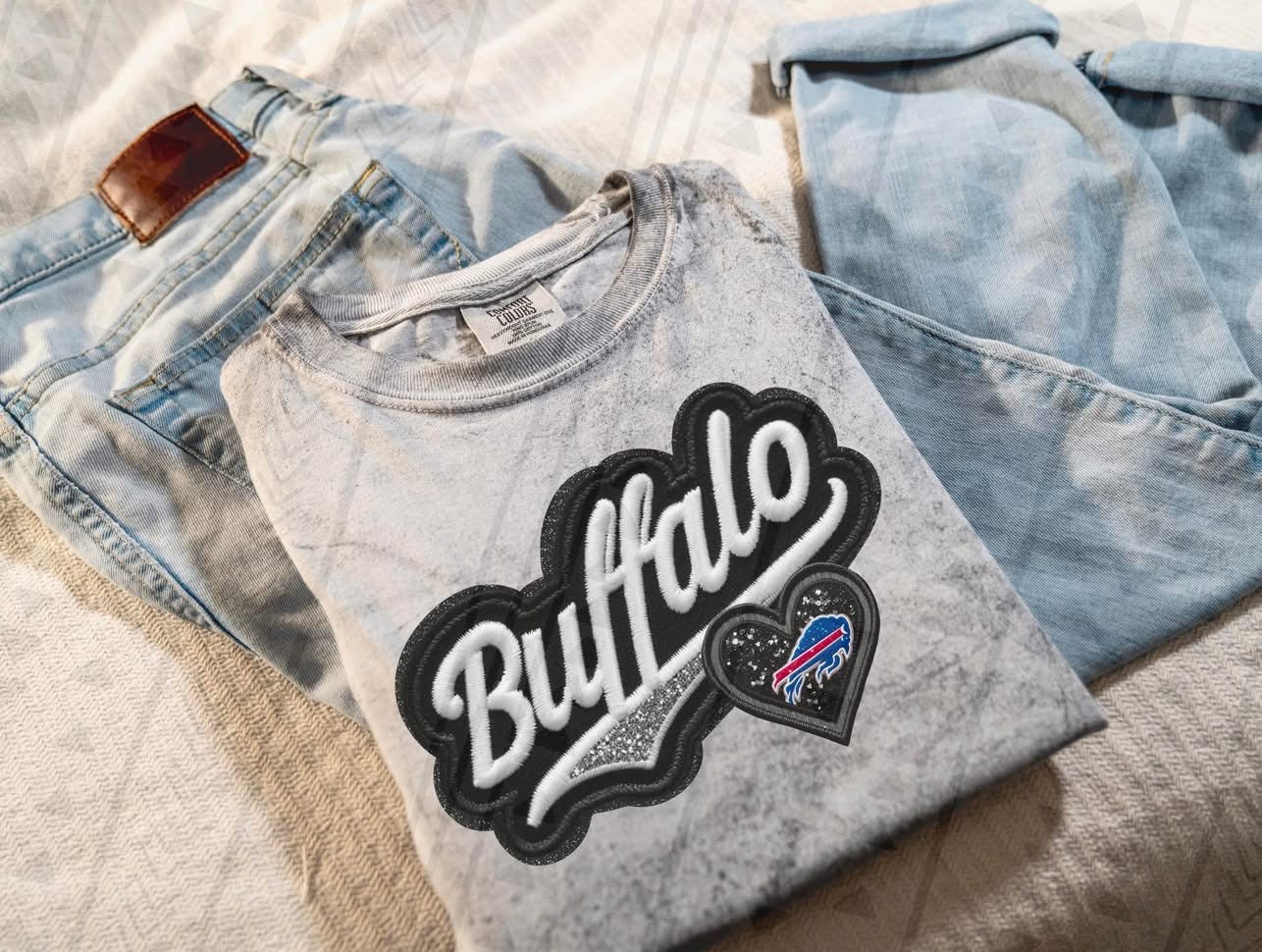 Faux Embroidery_Buffalo DTF Transfer