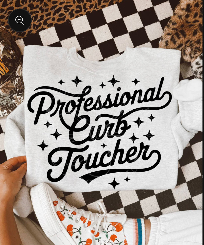 Professional Curb Toucher DTF Transfer