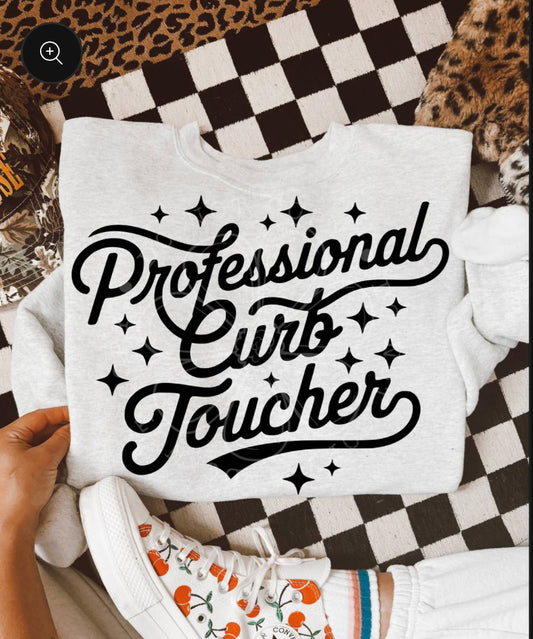 Professional Curb Toucher DTF Transfer