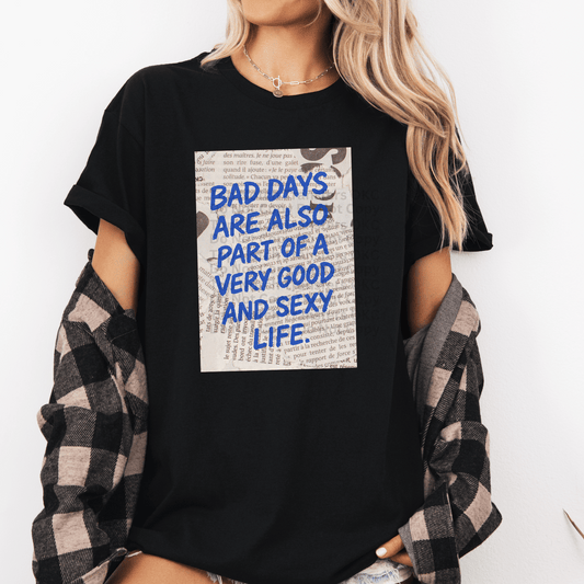 Newspaper- Bad Days DTF Transfer