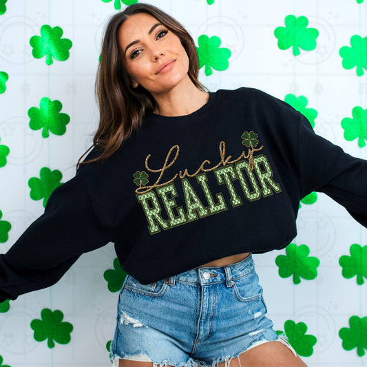 Lucky Realtor DTF Transfer