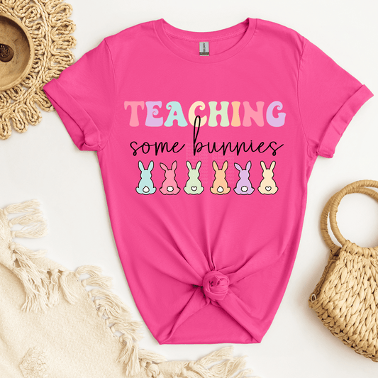 Teaching some Bunnies DTF Transfer