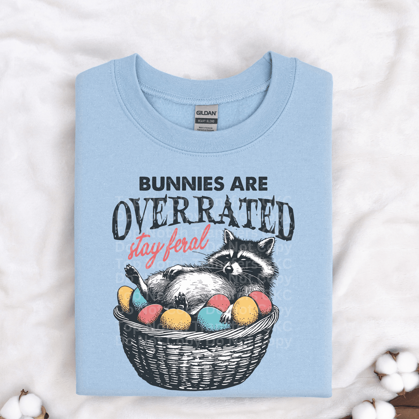 Bunnies Are Overrated DTF Transfer