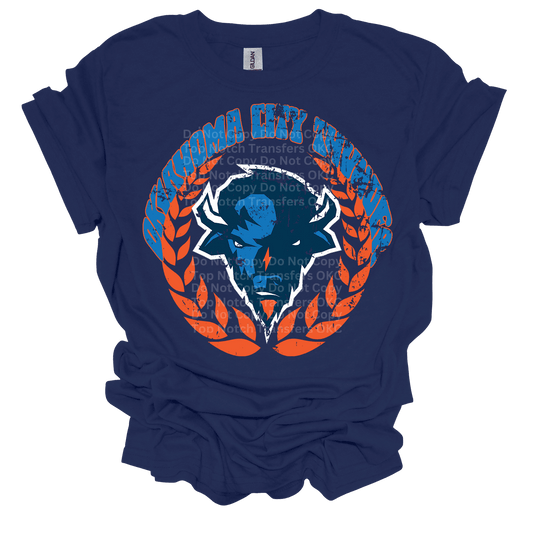 OKC Bison DTF Transfer