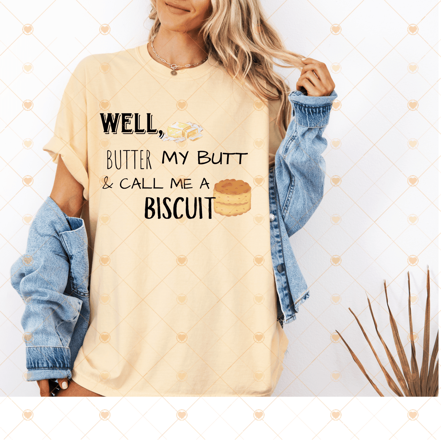 Call Me A Biscuit- Butter DTF Transfer