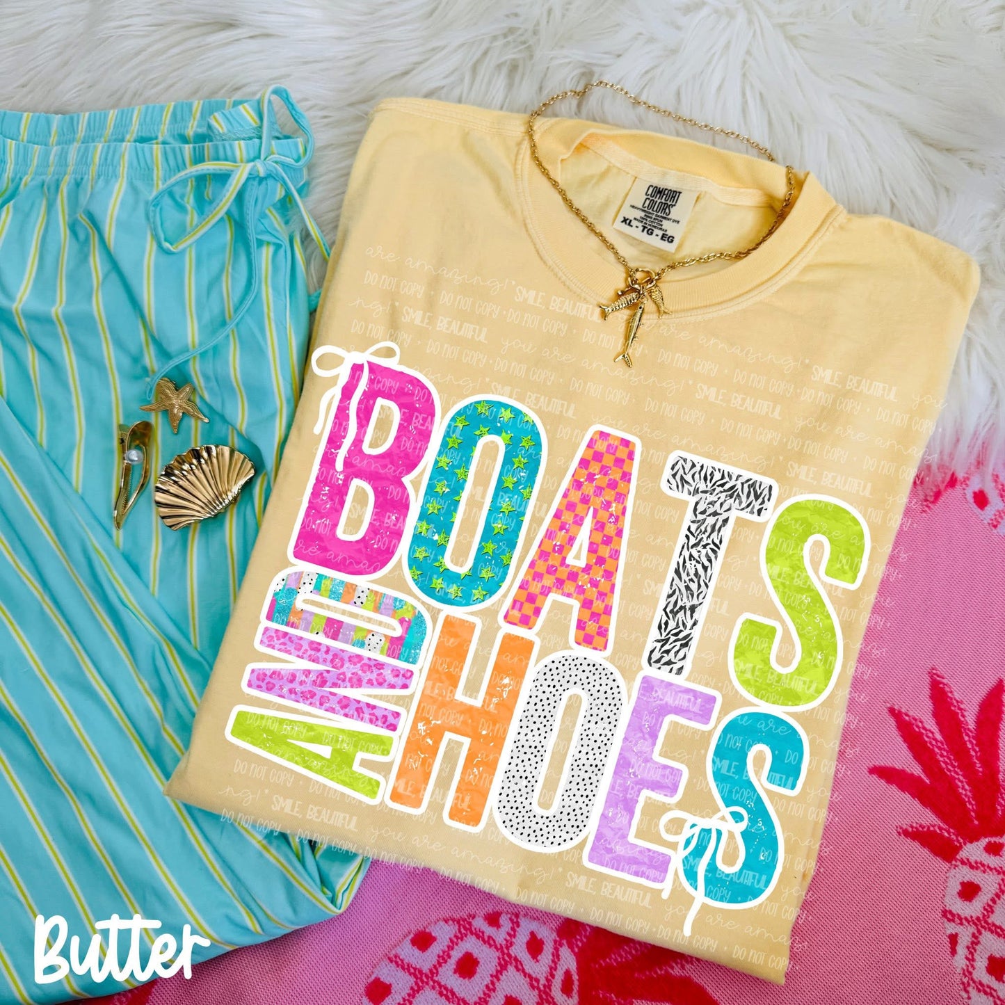 Boats and Hoes DTF Transfers