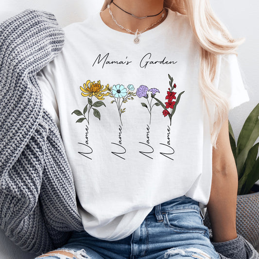 Mama’s Garden *Custom- leave months & names in checkout notes*
