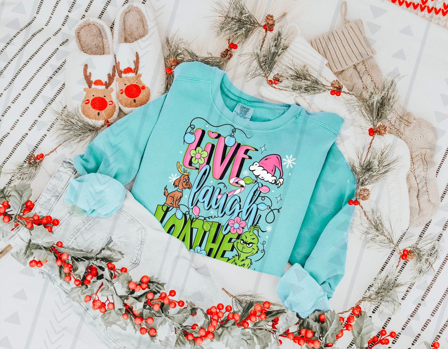 Live Laugh Loathe DTF Transfer