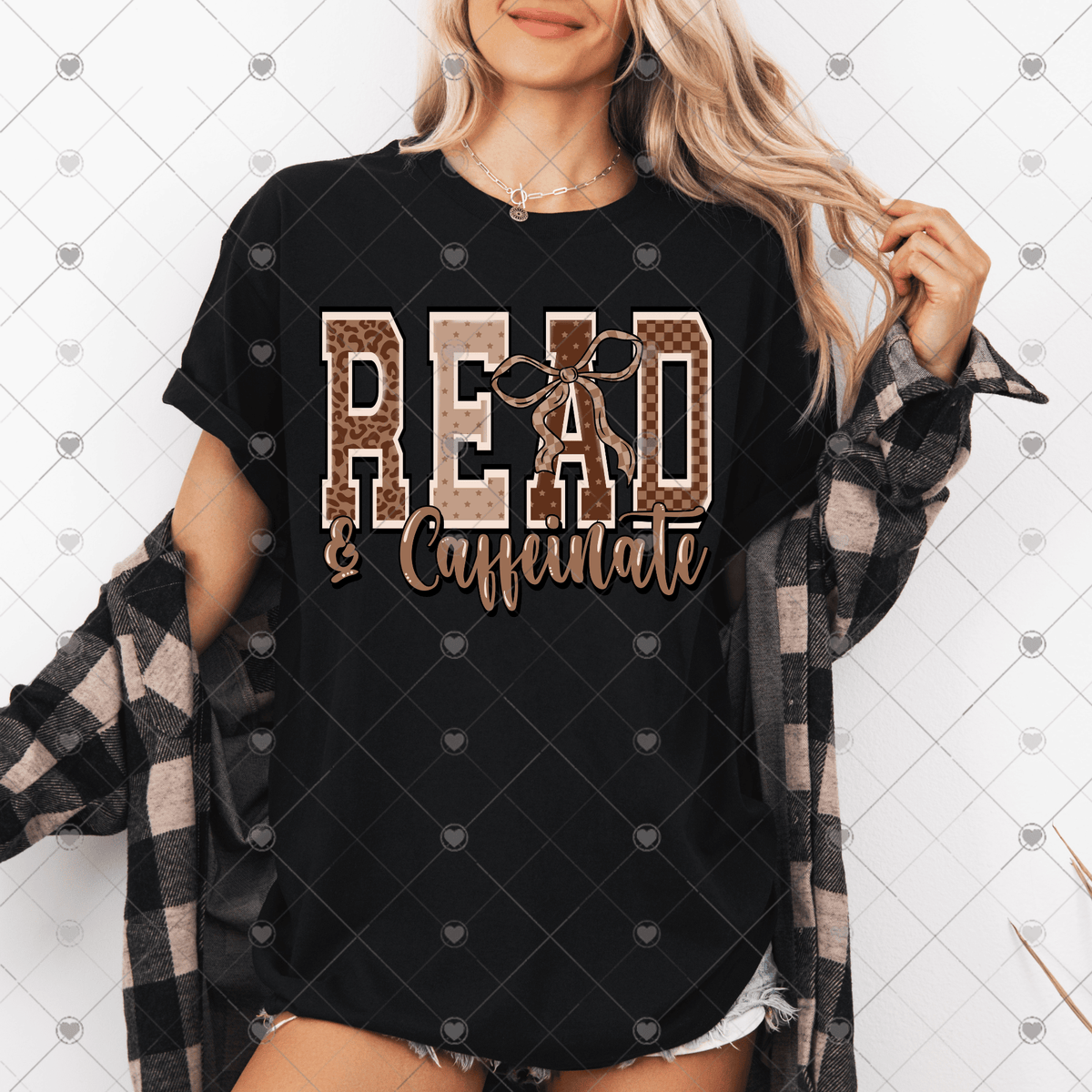 Read & Caffeinate DTF Transfer