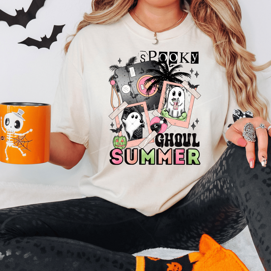 Spooky Ghoul Summer DTF Transfer
