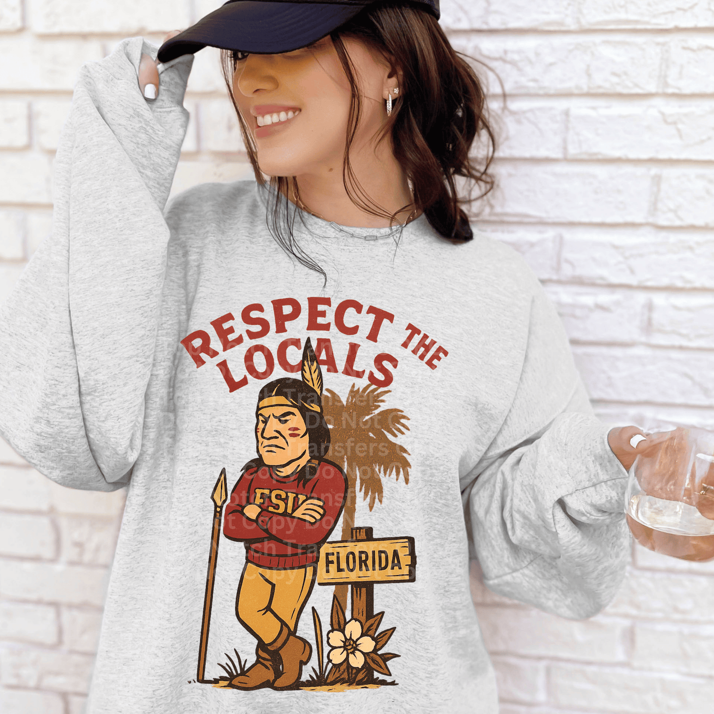 Respect The Locals- Florida DTF Transfer