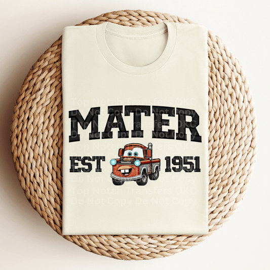Tow-Mater DTF Transfer