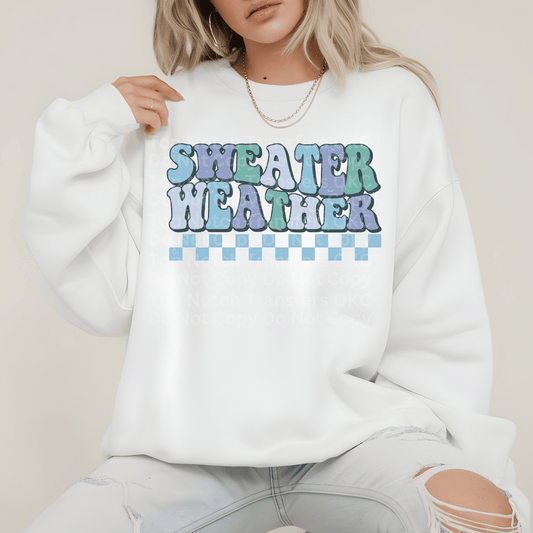 Sweater Weather DTF Transfer