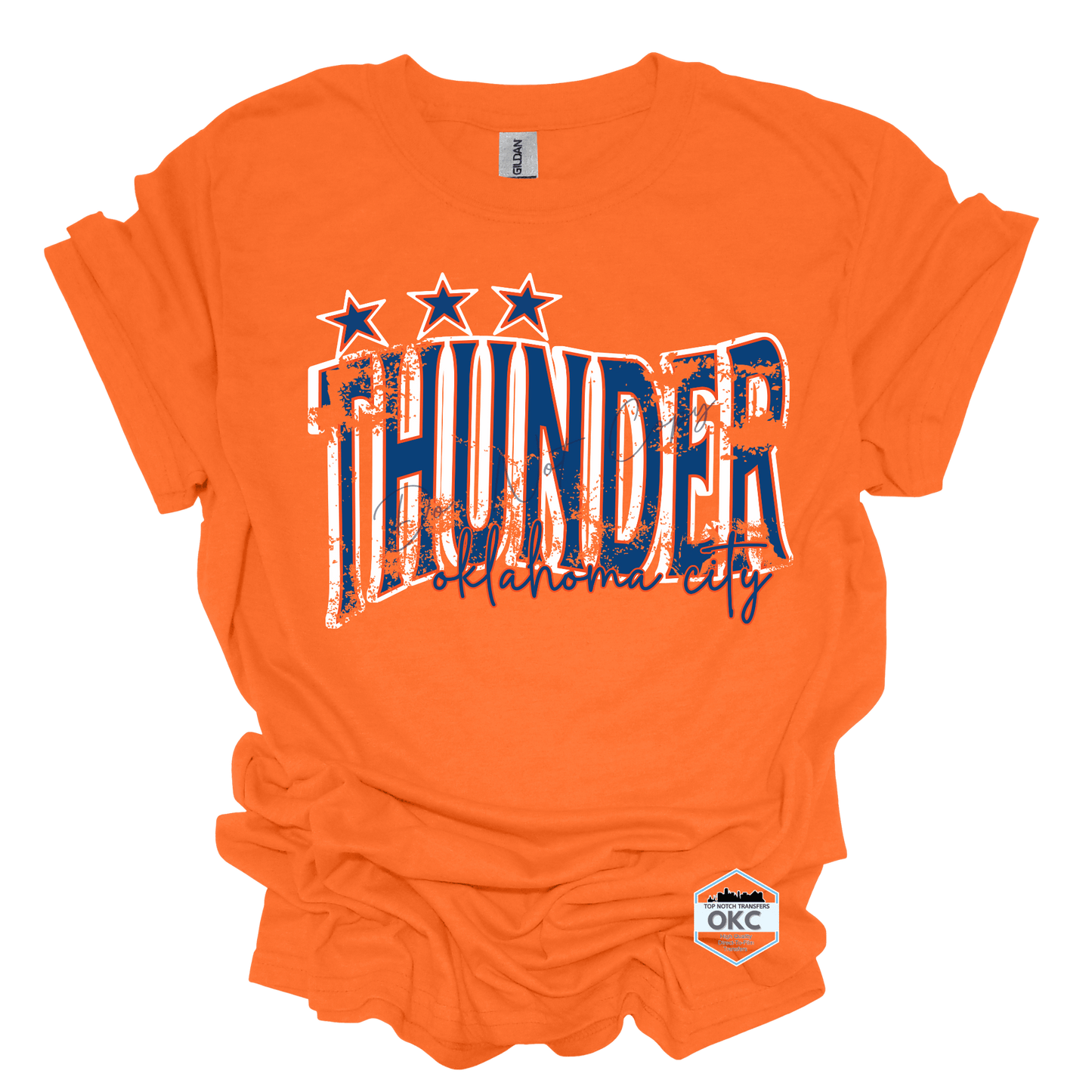 Thunder Distressed T-Shirt