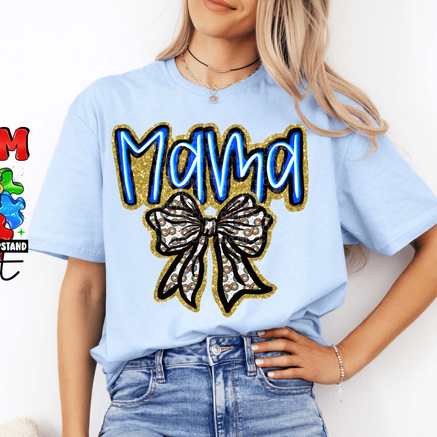 Autism Acceptance Puzzle Pieces DTF Transfer