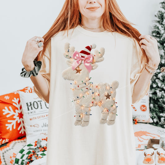 Faux Yarn w/ lights DTF Transfer