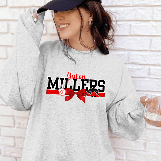 Yukon Millers Wrestling Bow DTF Transfer