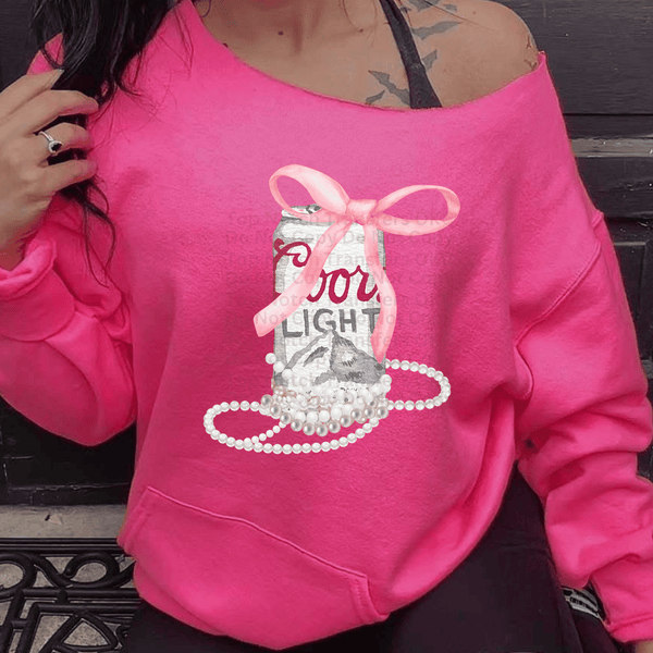 Coors Light Coquette DTF Transfer