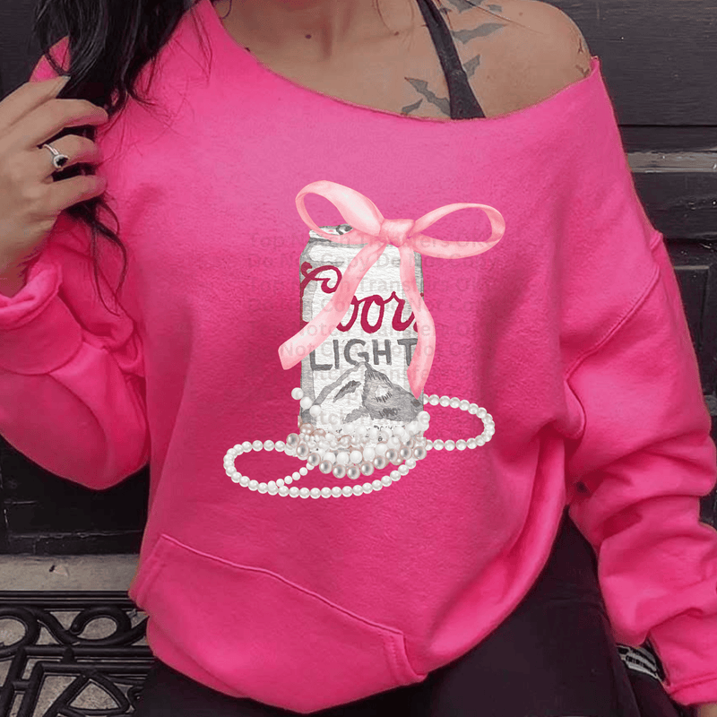 Coors Light Coquette DTF Transfer