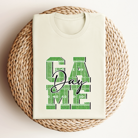 Game Day Football Field DTF Transfer