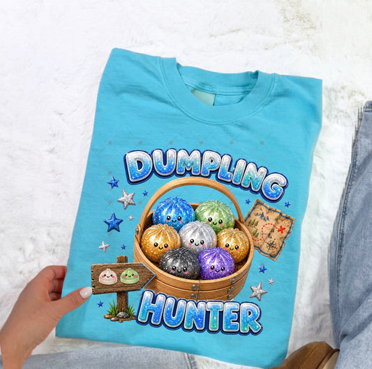 Dumpling Hunter Blue PNG 300 DPI