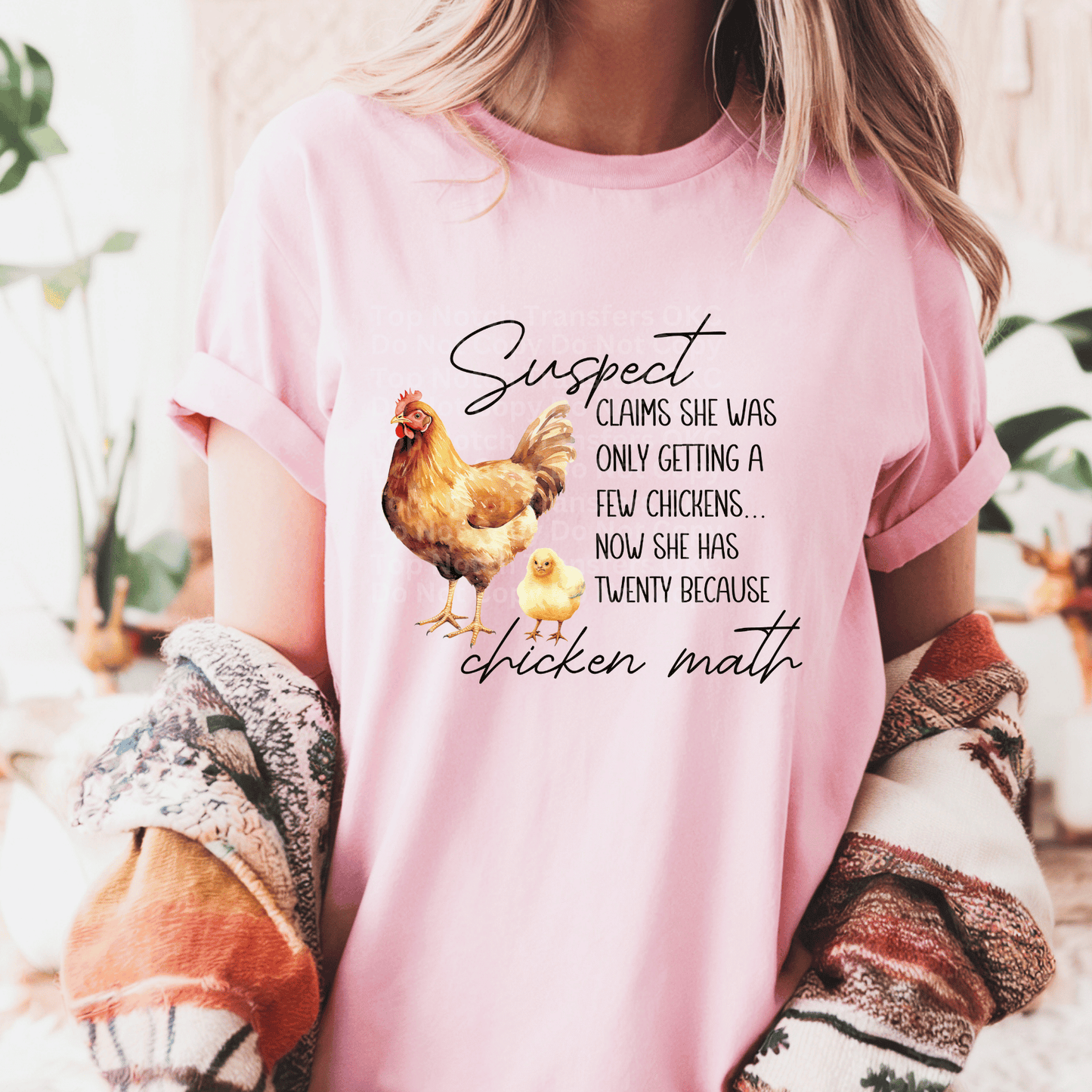 Suspect Claimed She Was Only Getting A Few Chickens…DTF Transfers