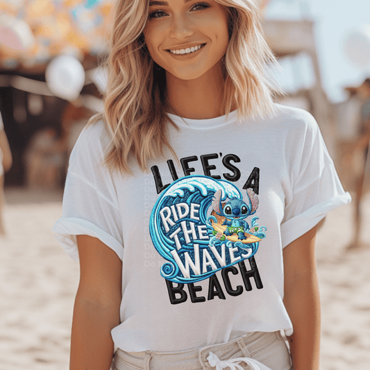 Life’s a Beach DTF Transfer