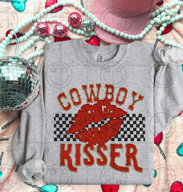 Cowboy Kisser DTF Transfer