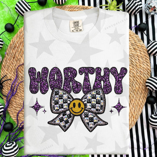 Worthy Bow DTF Transfer