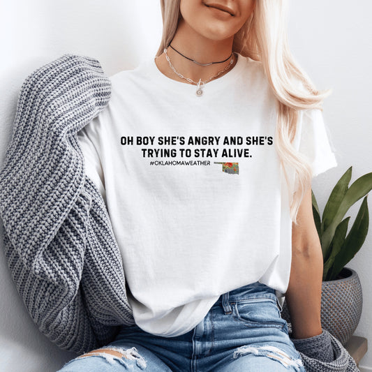 She’s Angry DTF Transfer