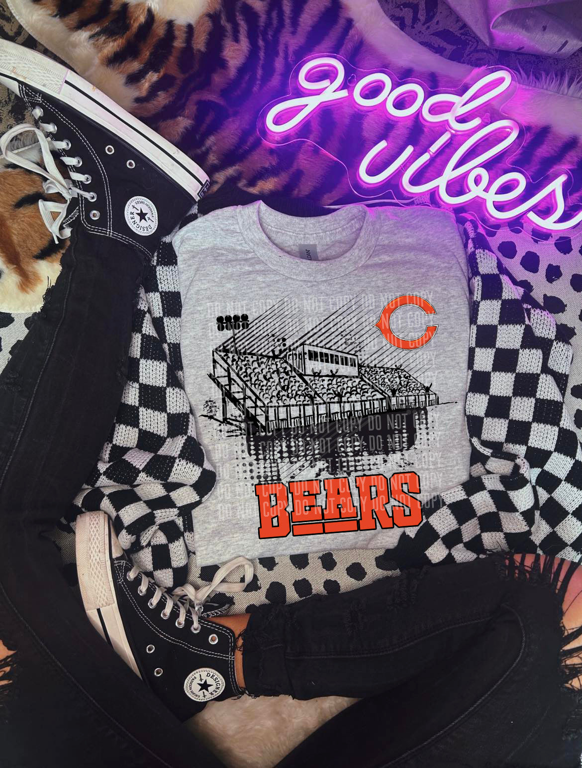 Bears DTF Transfer