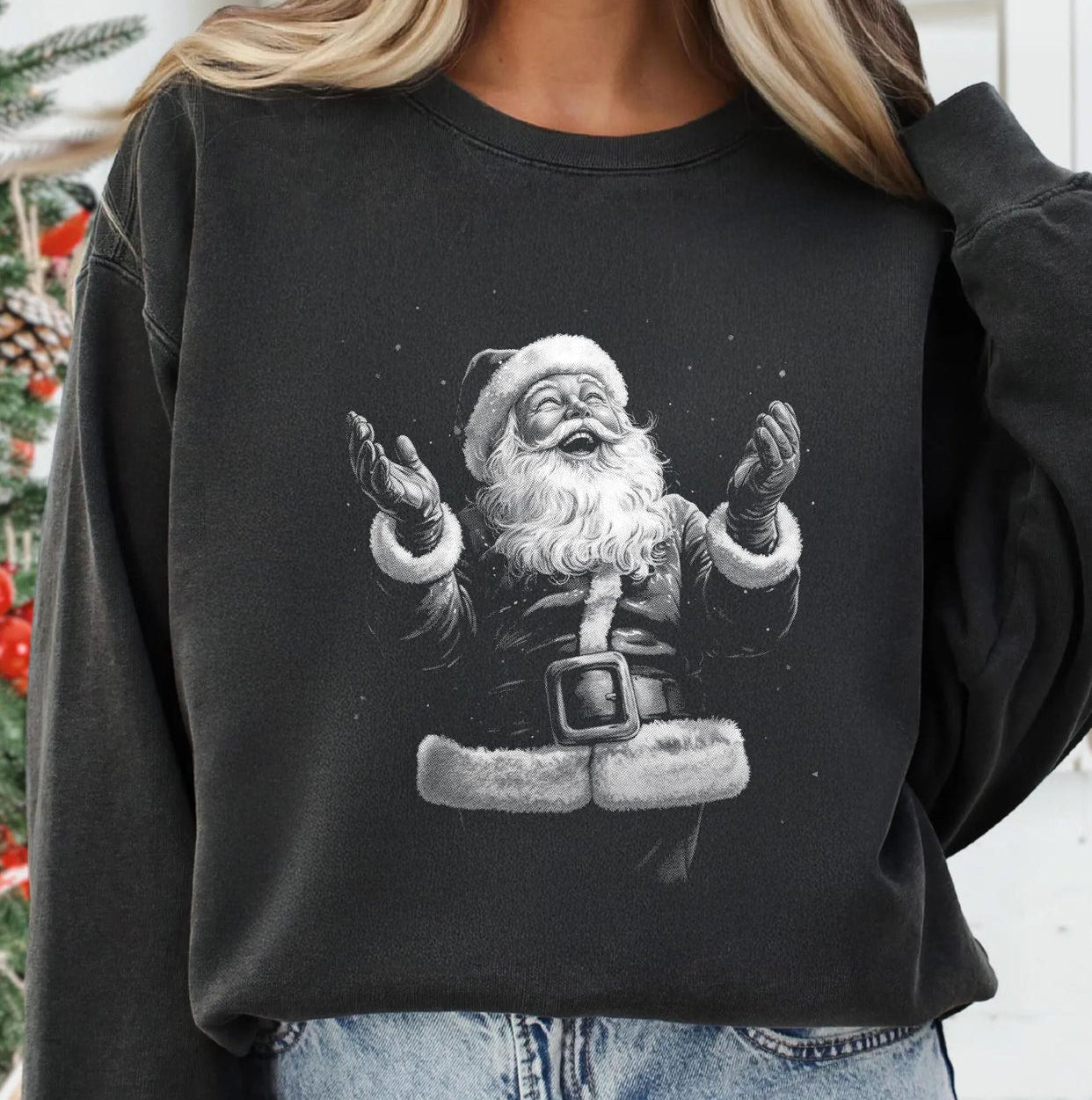 Joy-Santa DTF Transfer