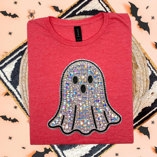 Ghost Faux Rhinestone DTF Transfer
