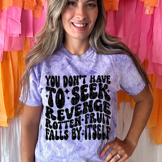 You don’t have to seek revenge DTF Transfer