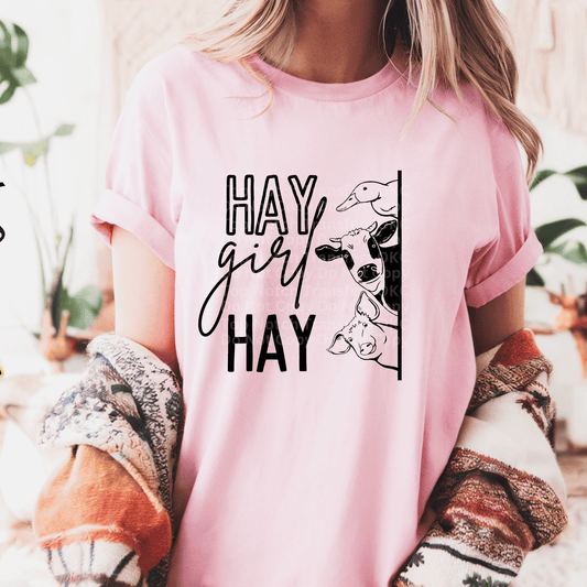 Hay Girl Hay DTF Transfer