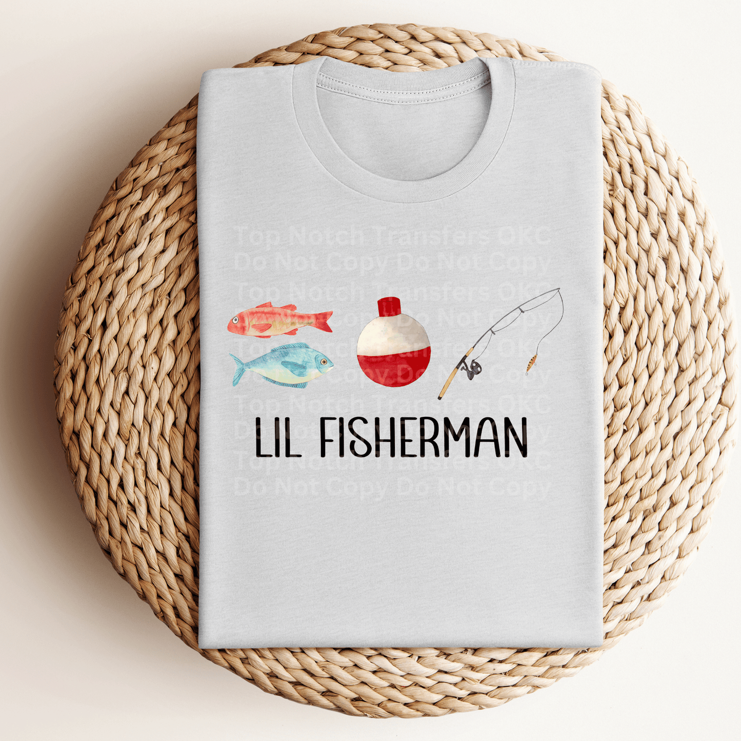 Lil Fisherman DTF Transfer