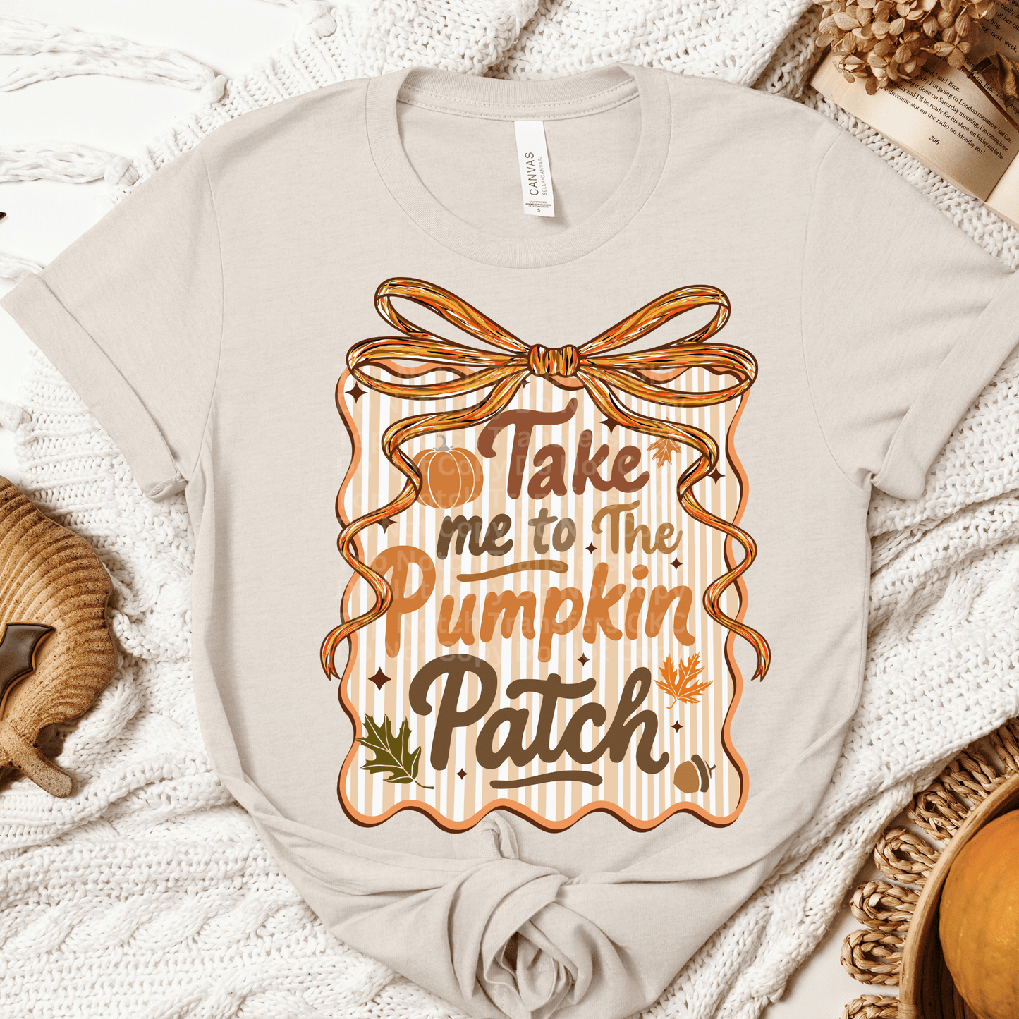 Take Me To The Pumpkin Patch DTF Transfer