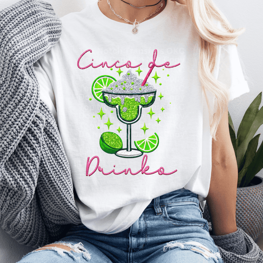 Cinco De Drinko DTF Transfer