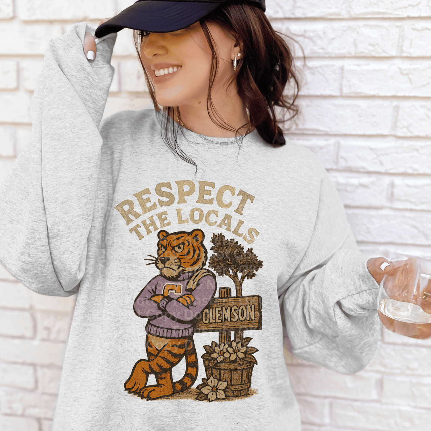Respect The Locals- Clemson DTF Transfer